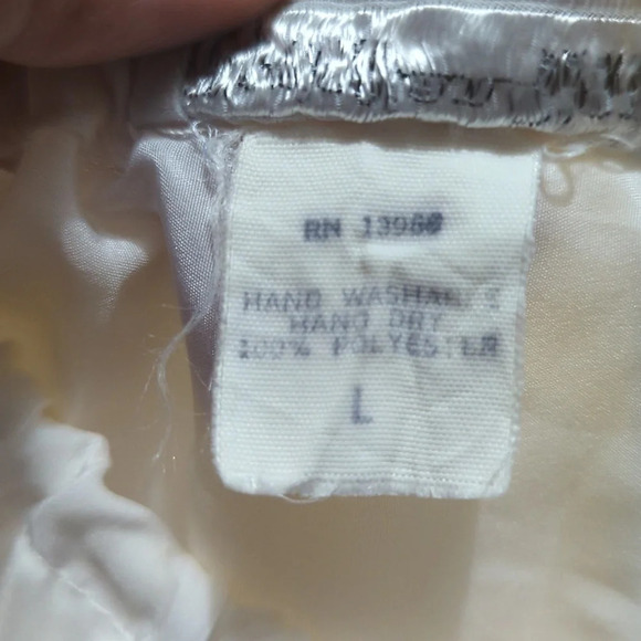 Christian Dior vintage pleated draped flowy tank top white - Picture 5 of 9